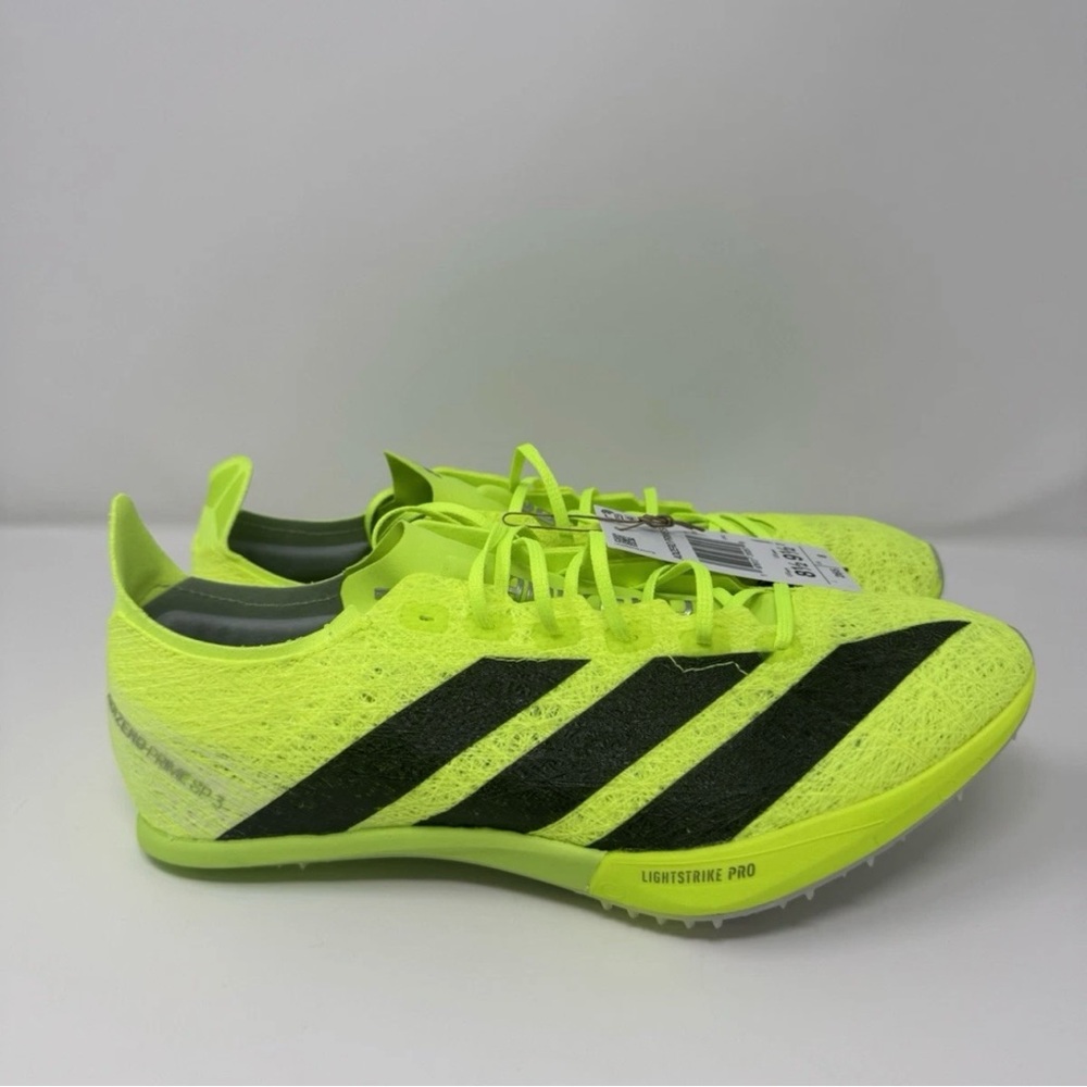 Adidas Adizero Prime SP 3 Strung Neon Lucid Lemon IH5800 Men’s Sz 8 With Spike